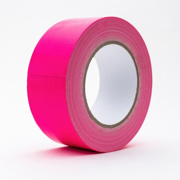 MegaTape Glow 19mm-25m Pink, Skrivbar