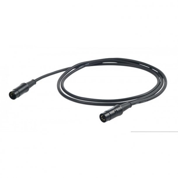 CHL400LU15 MIDI CABLE 5P-DIN black 1,5m