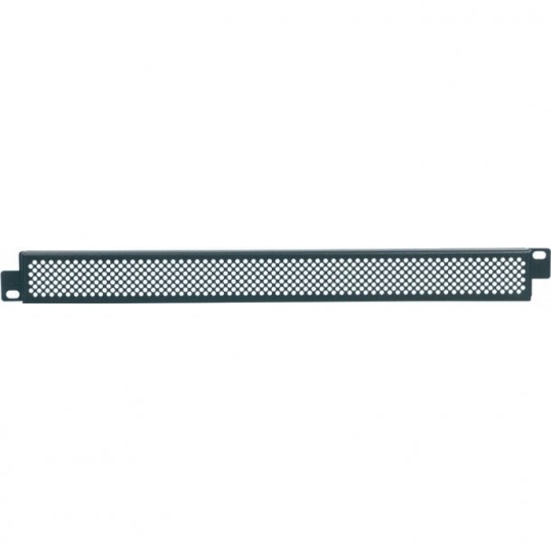 RK1MG Security Rack Panel 1U, 19", Black Metal Grid