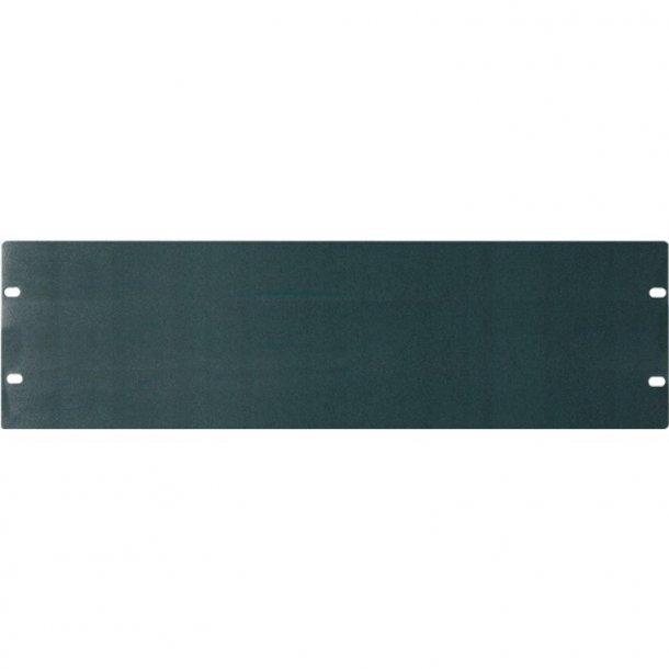 RK4L Rack Panel Blank 4U, 19" Black Metal