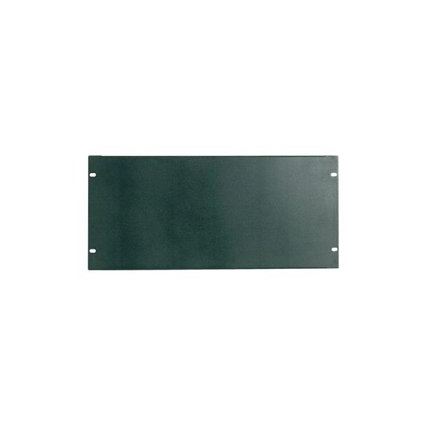 RK5L Rack Panel Blank 5U, 19" Black Metal